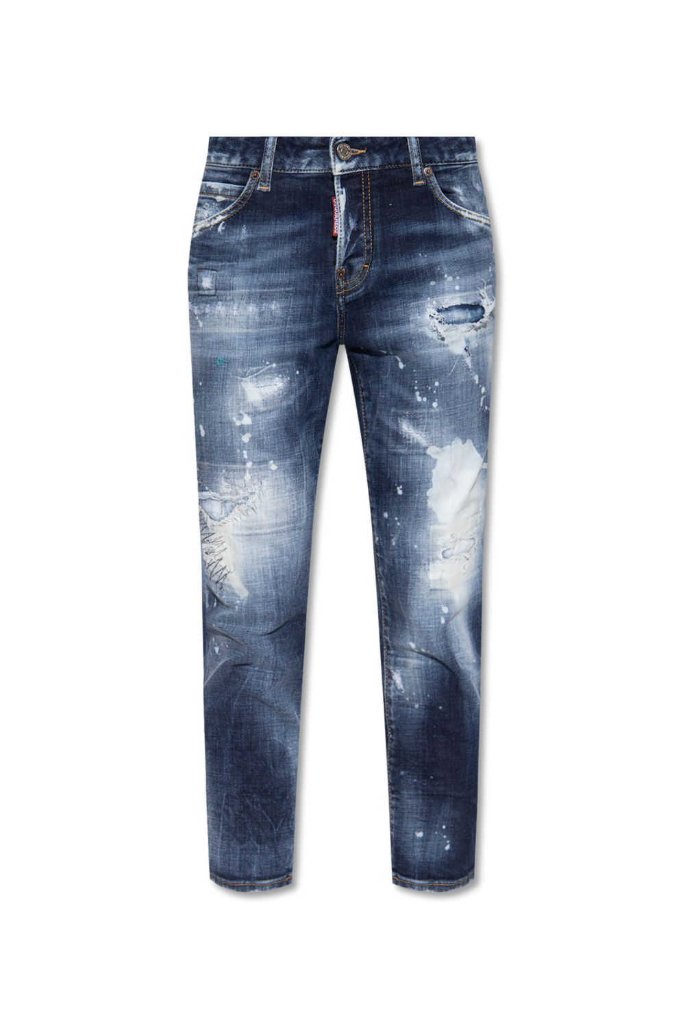 IetpShops Spain - Blue 'Cool Girl Cropped' jeans Dsquared2